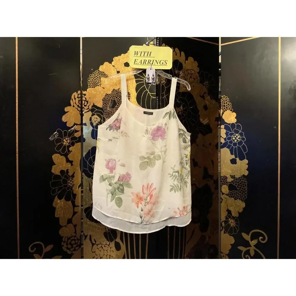 1X Cami Tank Top & Matching Earrings - Picture 2 of 3